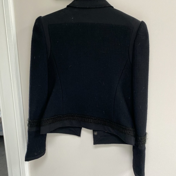 Pink Tartan tweed Chanel style Jacket - Picture 4 of 5